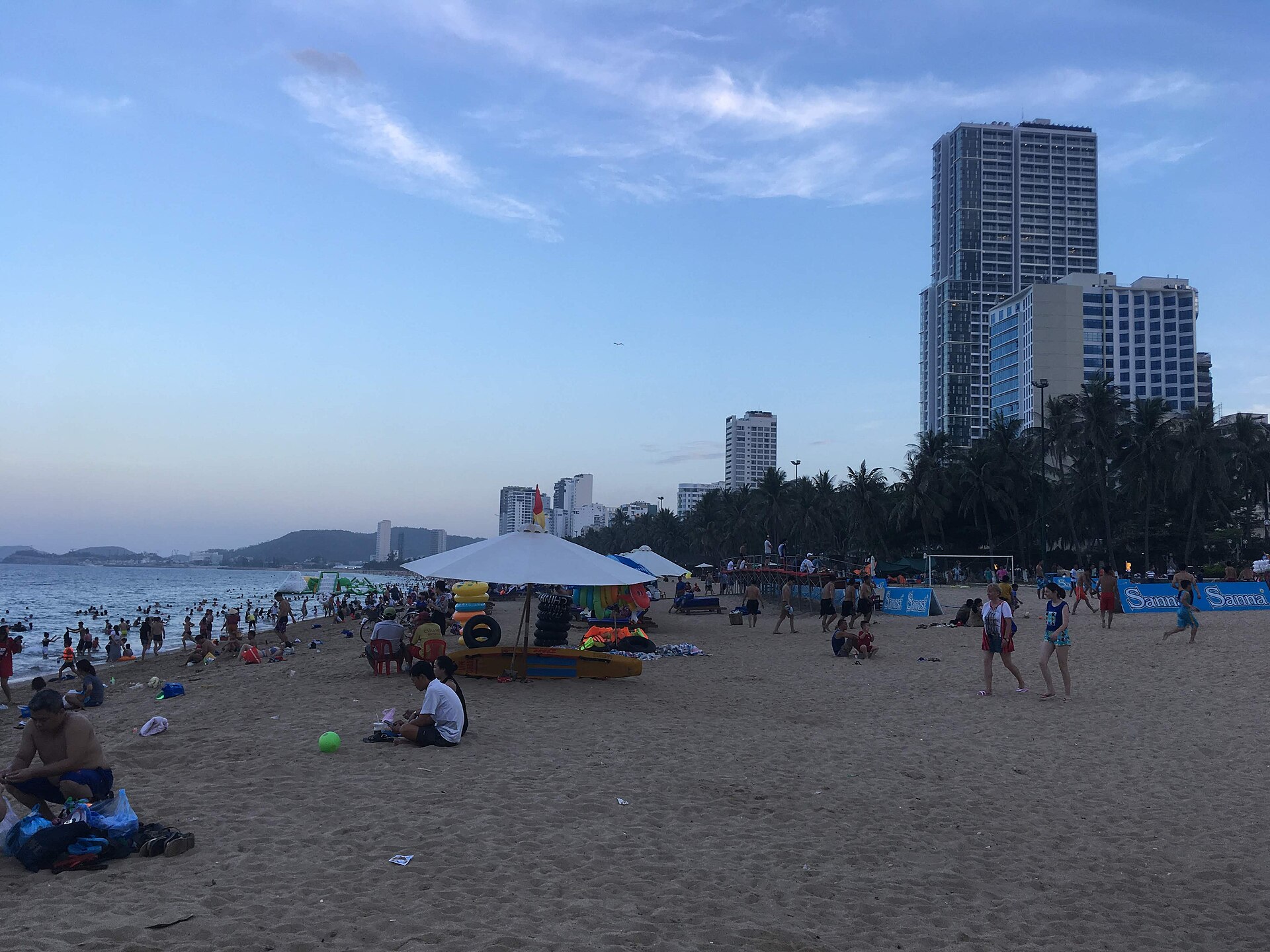 Nha Trang Beach panorama (featured)